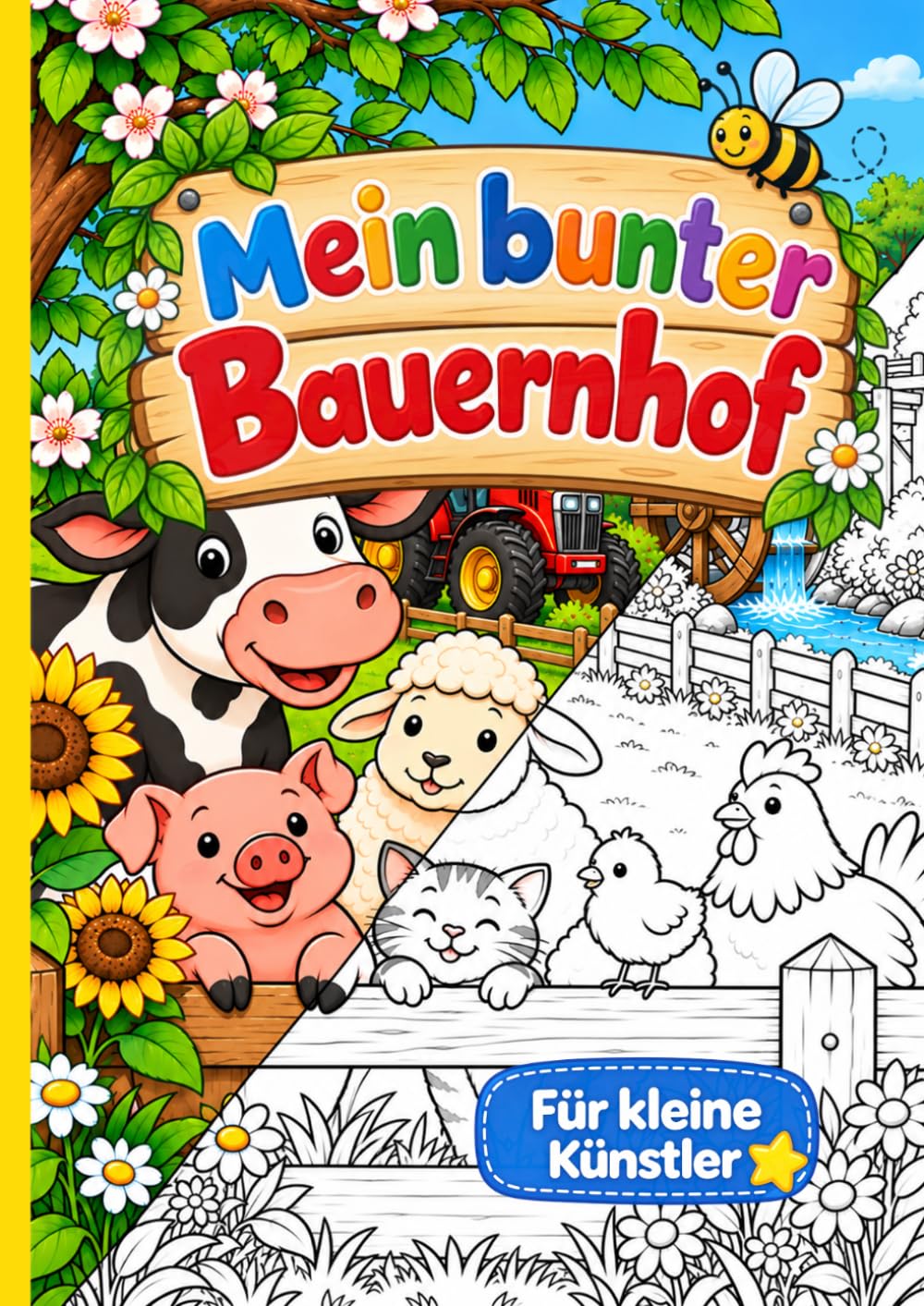 Buchcover: Mein bunter Bauernhof