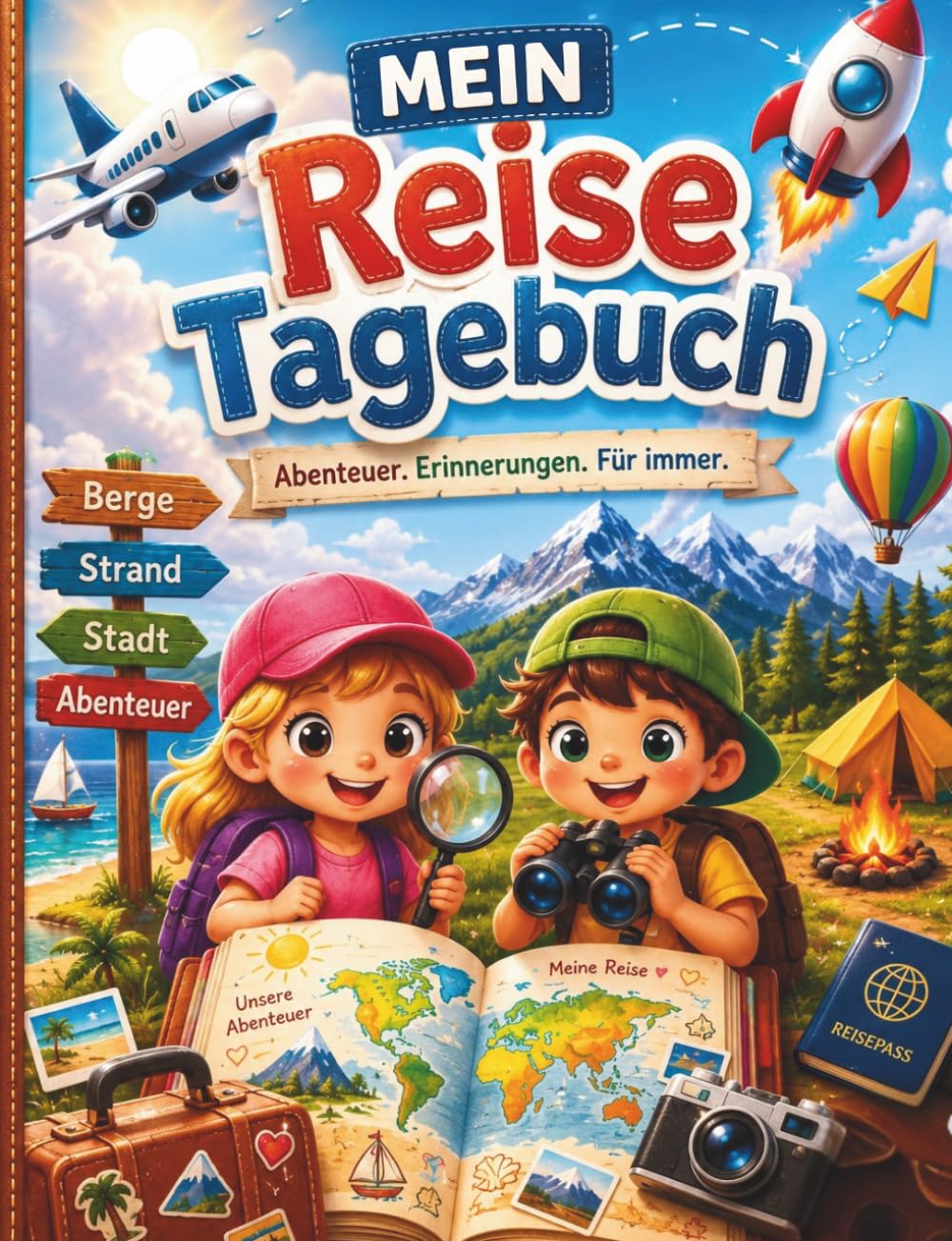 Buchcover: Mein Reisetagebuch