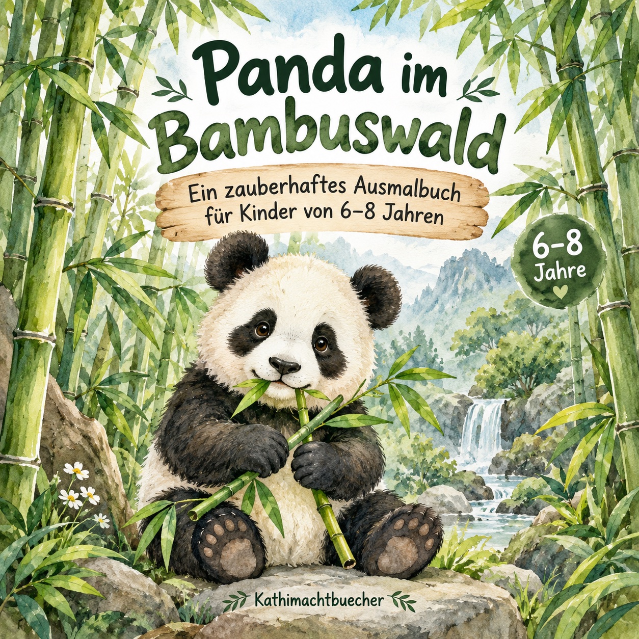 Buchcover: Panda im Bambuswald