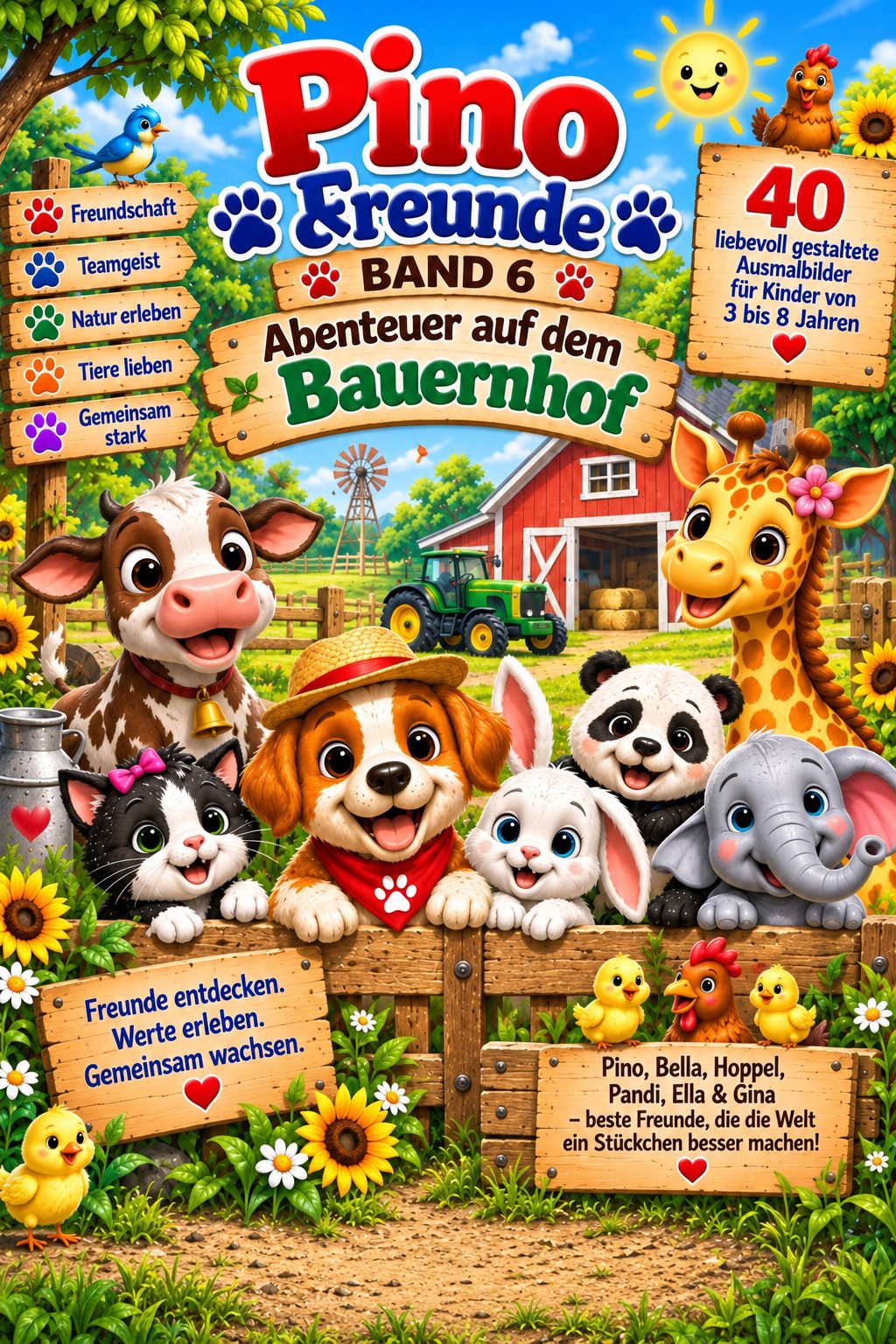 Buchcover: Pino & Freunde