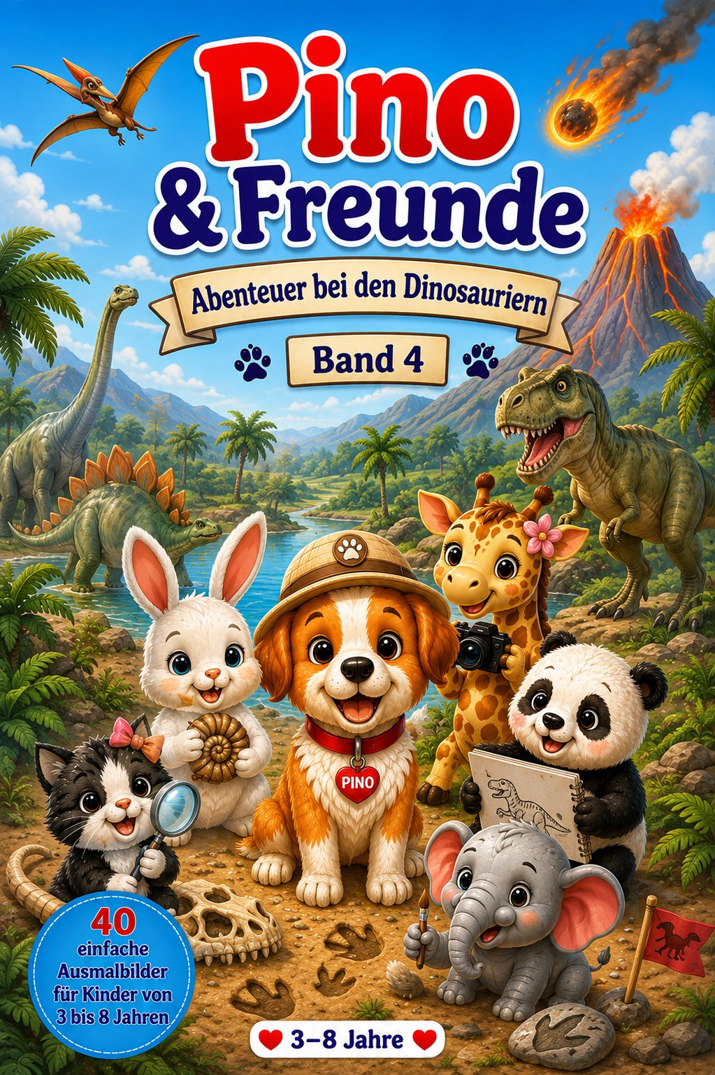 Buchcover: Pino & Freunde Band 4